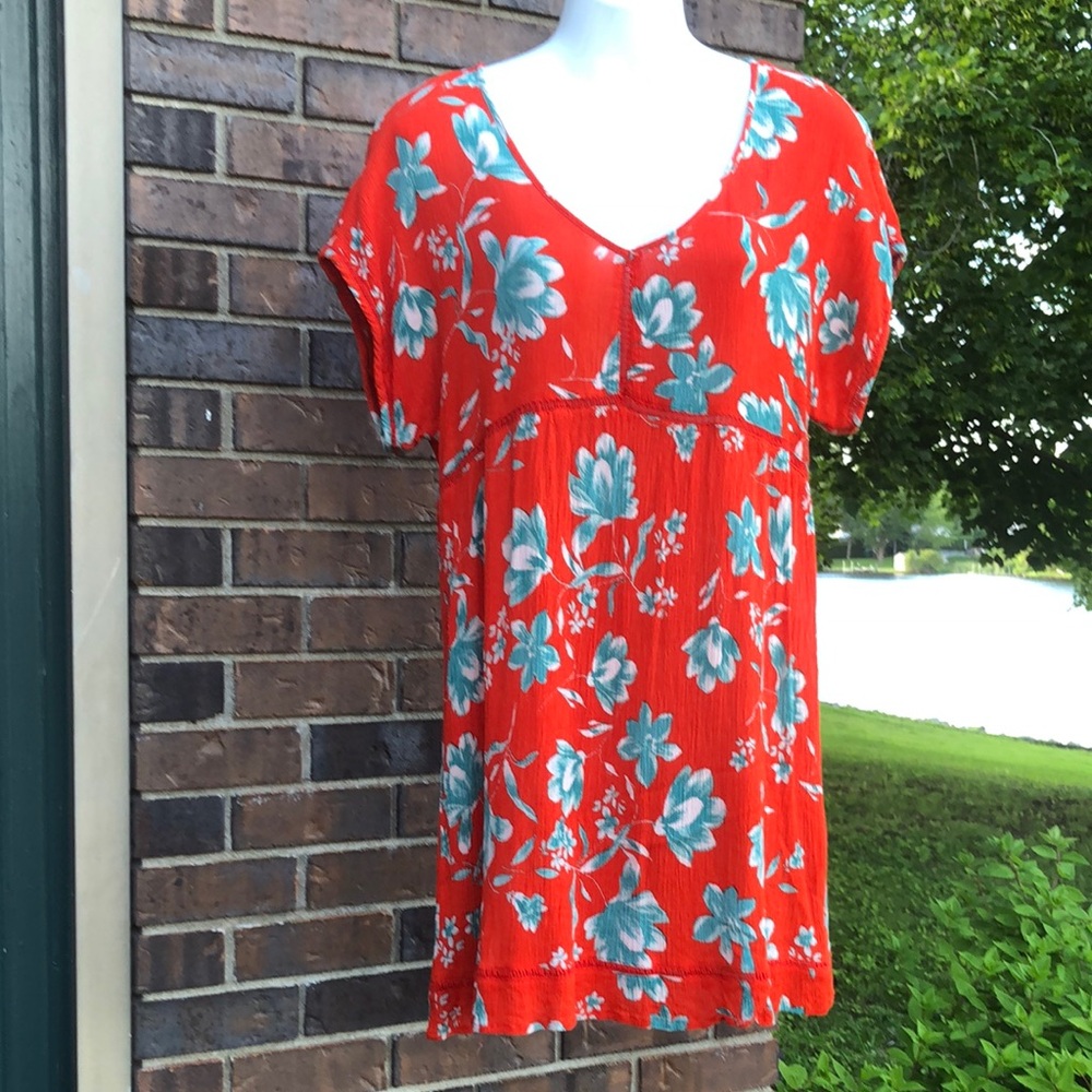 Patrons of Peace Floral V-Neck Dress
